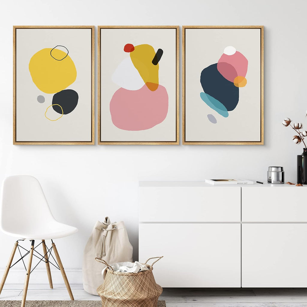 Modern Framed Wall Art — 16" - View 2