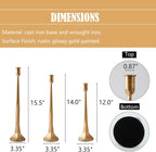 Luxe Black Candle — Set of 3 - View 2