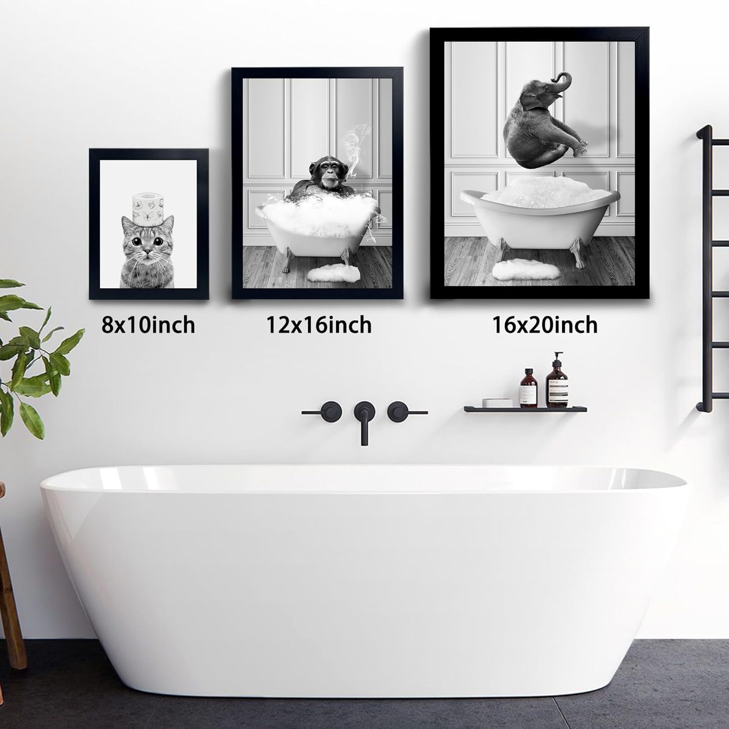 Framed Wood Canvas Wall Art — 8" - View 6