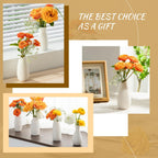 Boho Ceramic Vase Set — Set of 10 - View 6