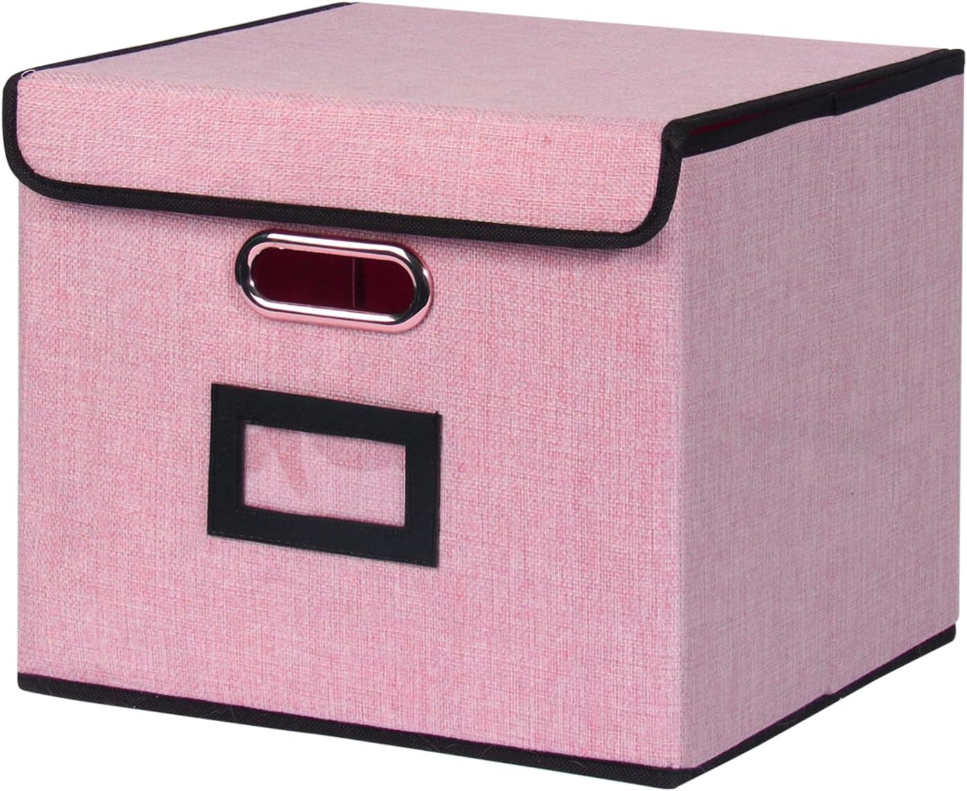 Grey Storage Bin — 63" — Pink