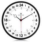 Battery Operated Modern Wall Clock — 12"
