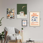 Framed Beige Wall Decor — 10" - View 7