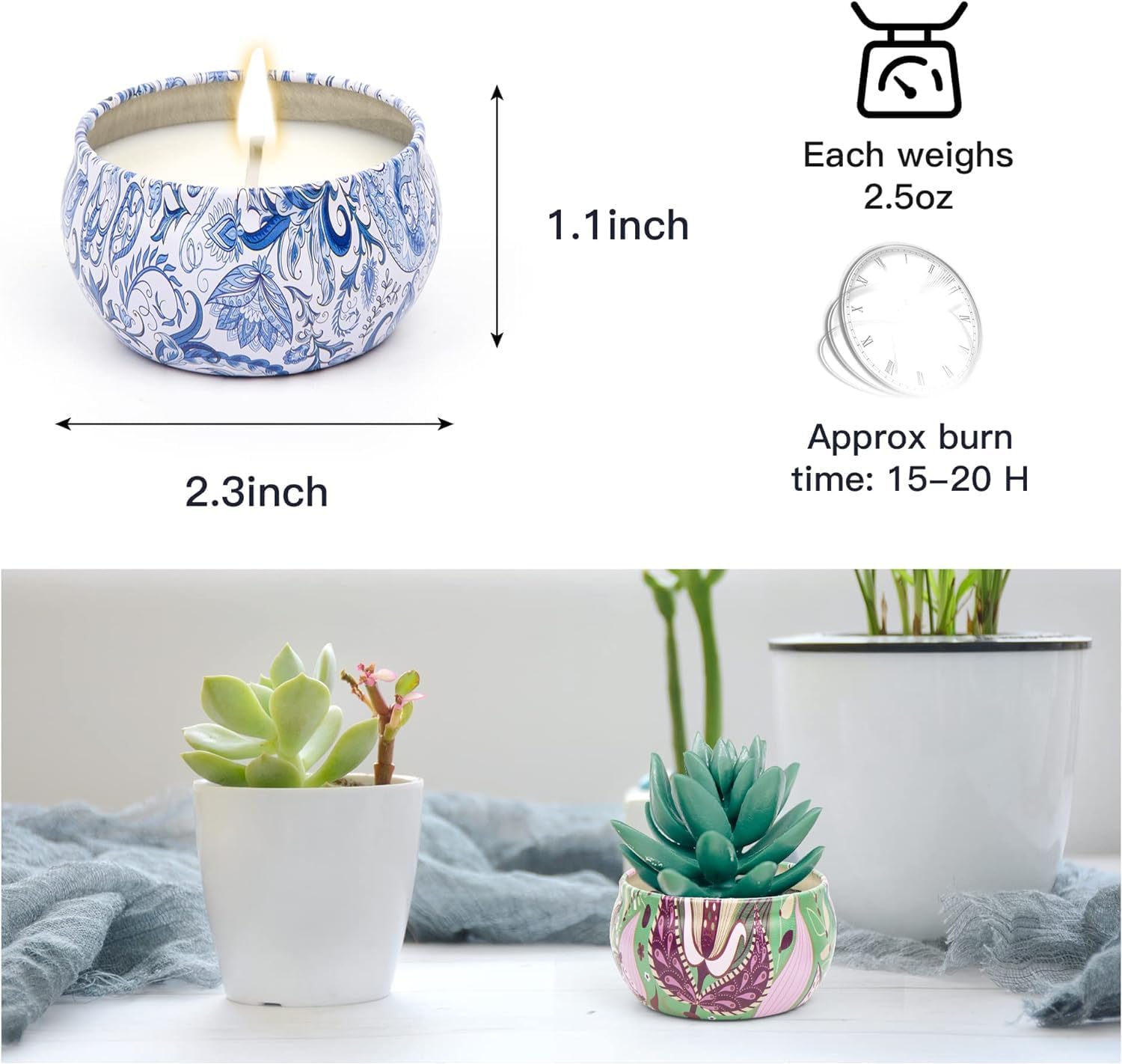 Soy Wax Wax Scented Candle - View 5