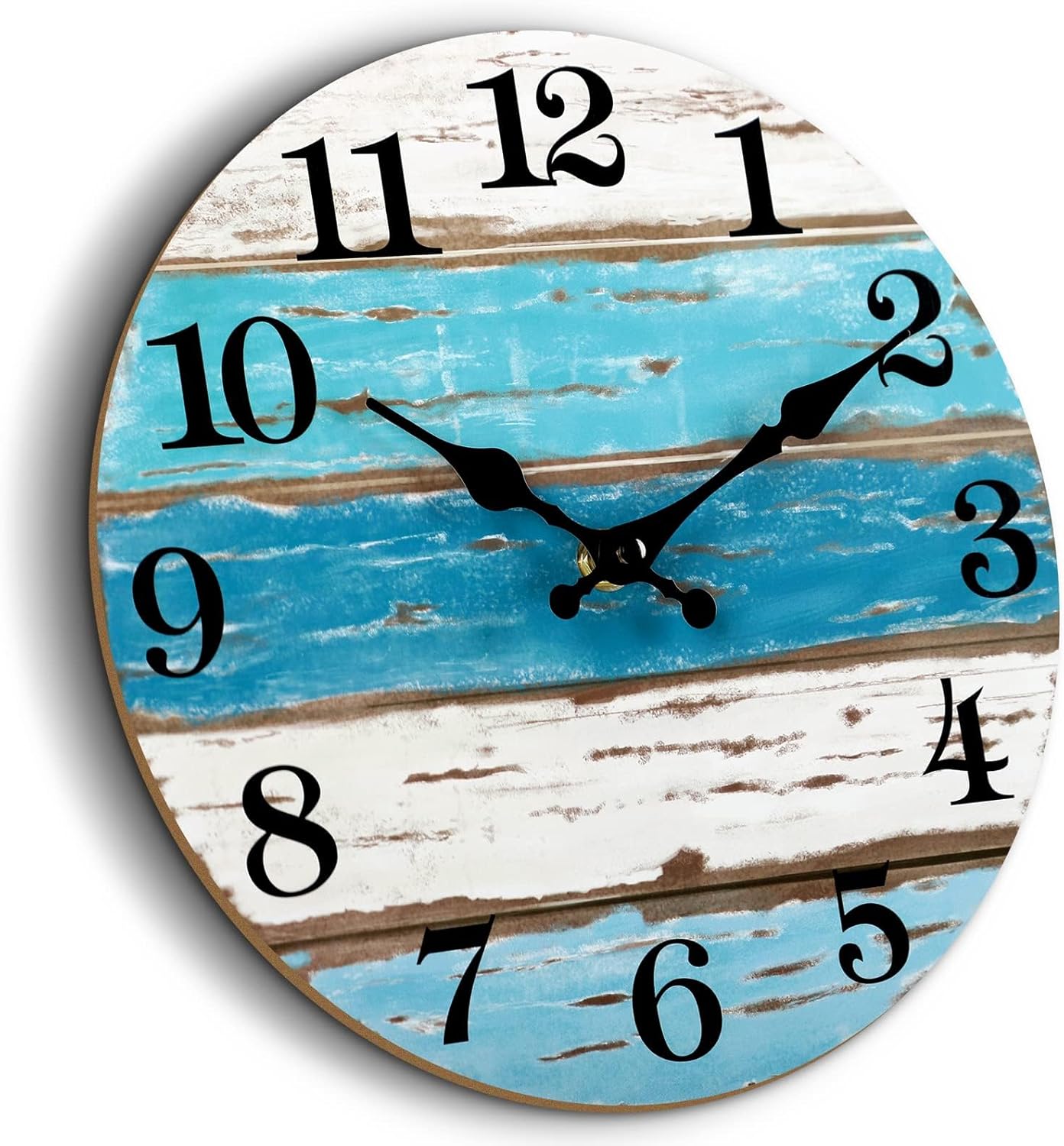 Battery Operated Blue Wall Clock — 18" — 16 INCH