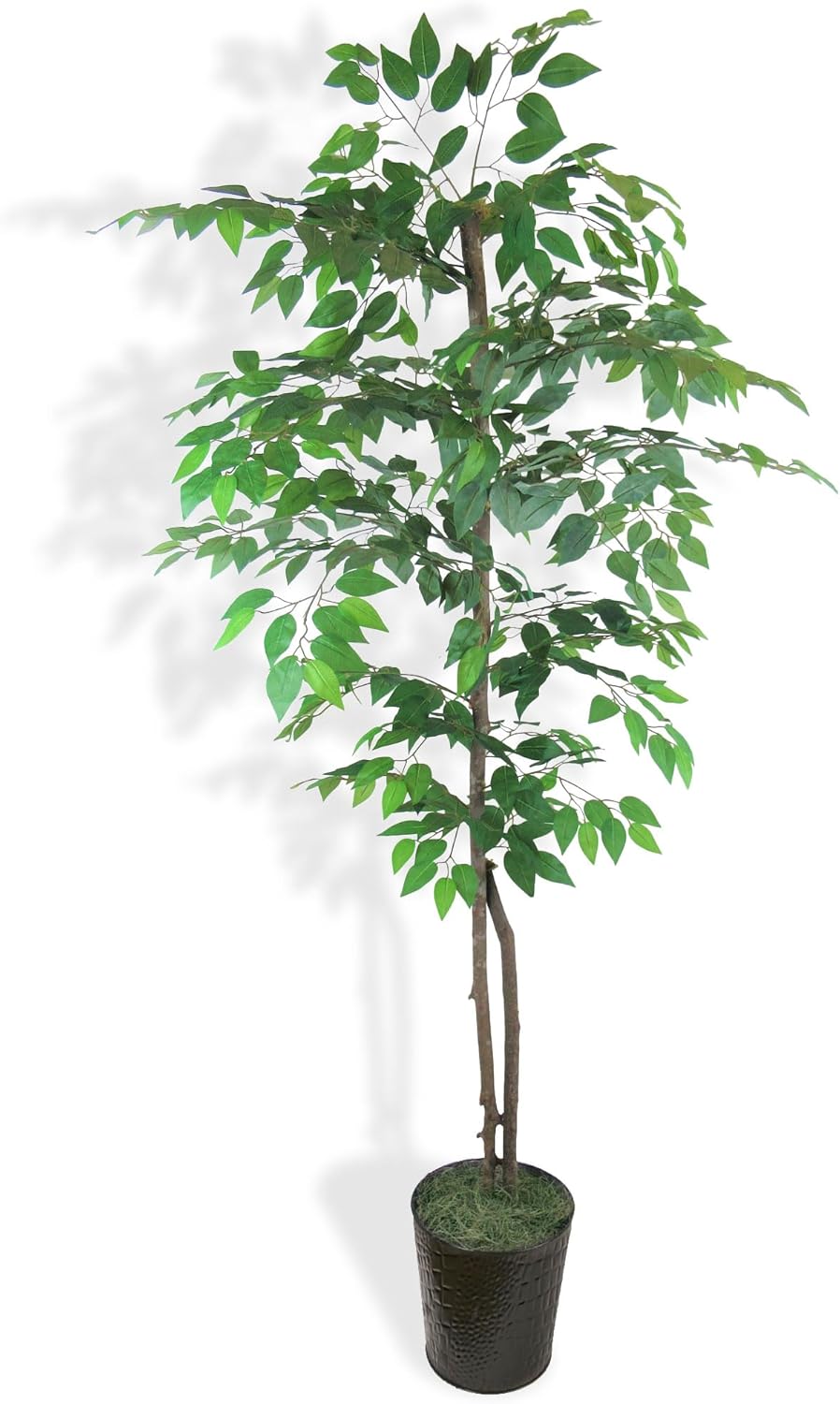 Black Faux Plant — Black Metal