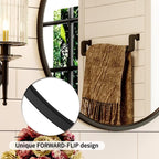 Round Black Wall Mirror — 20" - View 4