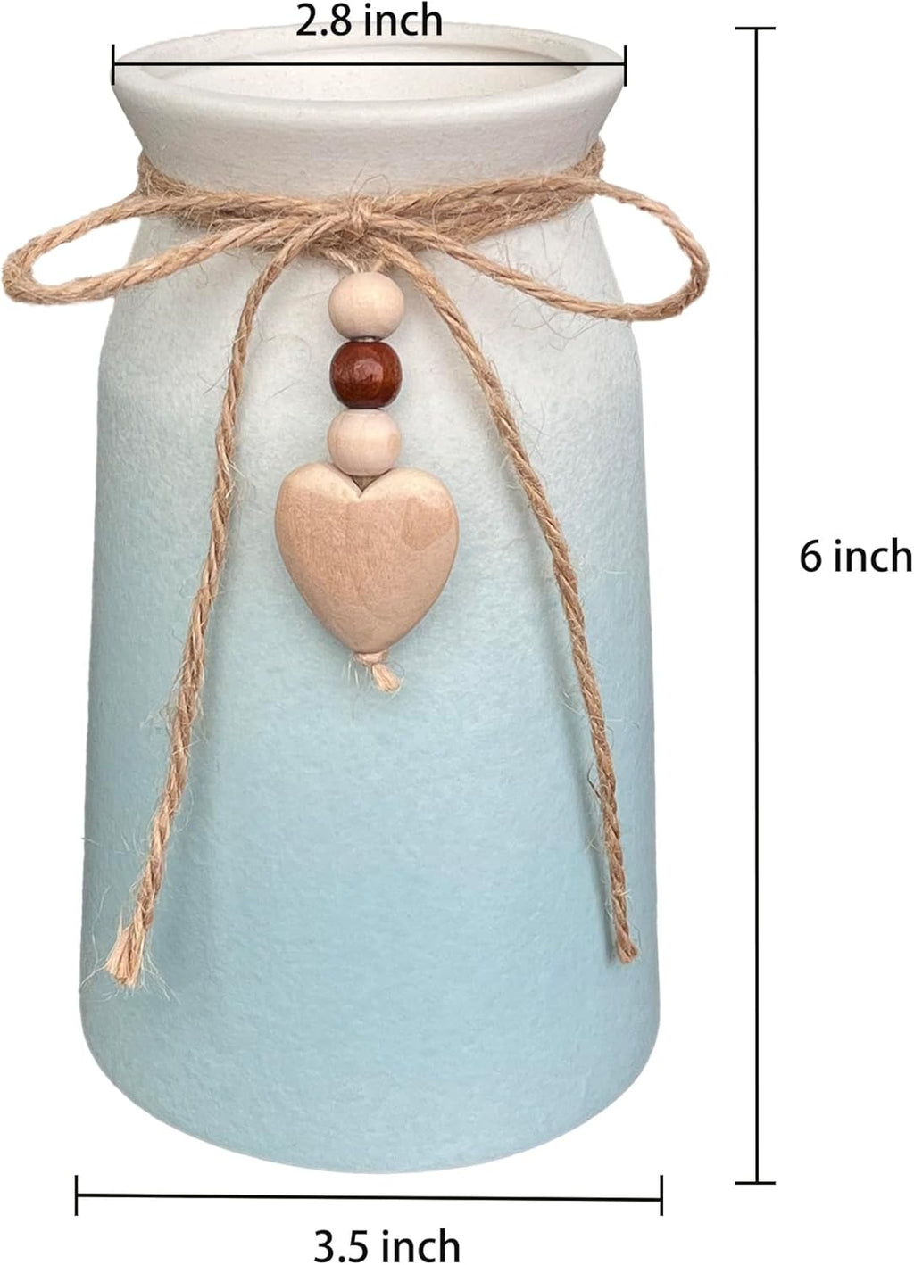 Boho Black Flower Vase - View 5