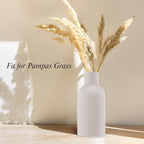 Modern Black Flower Vase - View 5