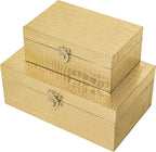 Luxe Gold Storage Basket — Set of 2 - View 5