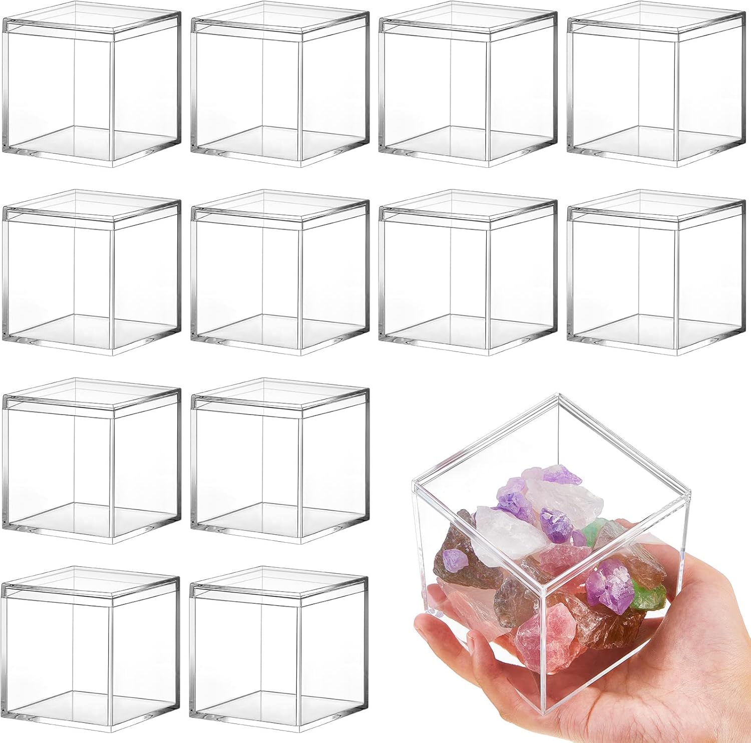 Metal Storage Basket — 4.7" — 4 x 4 x 4"