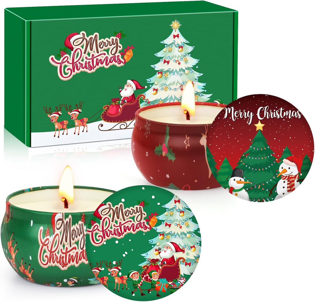 Green Scented Candle — Green