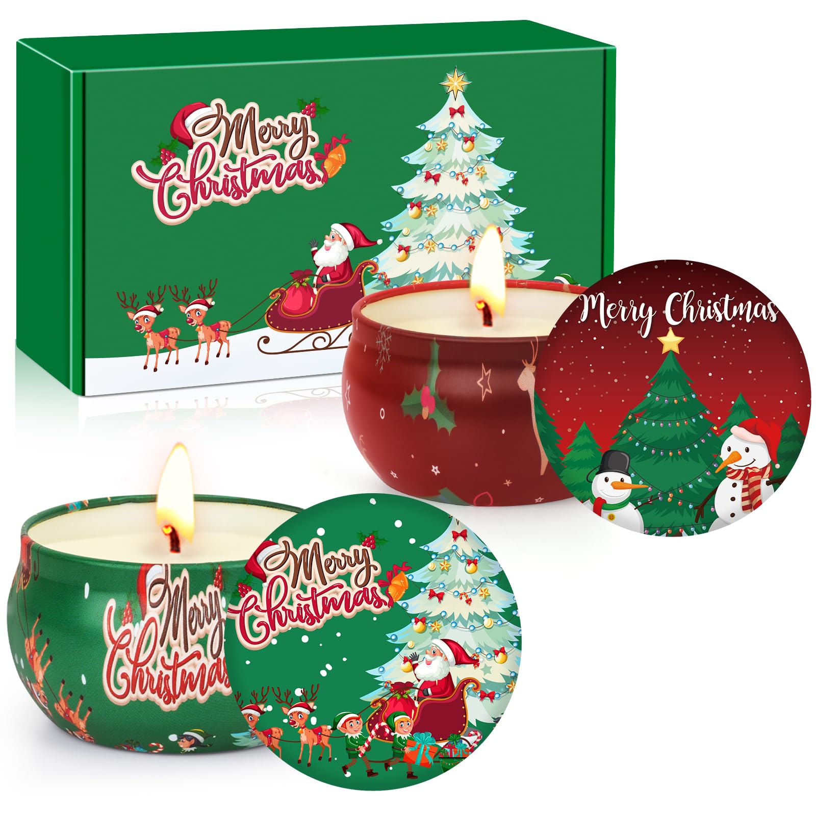 Green Scented Candle