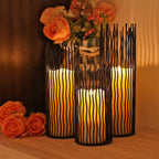 Modern Black Candle — Set of 3 - View 9