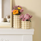 Boho Beige Flower Vase — Set of 2 - View 6