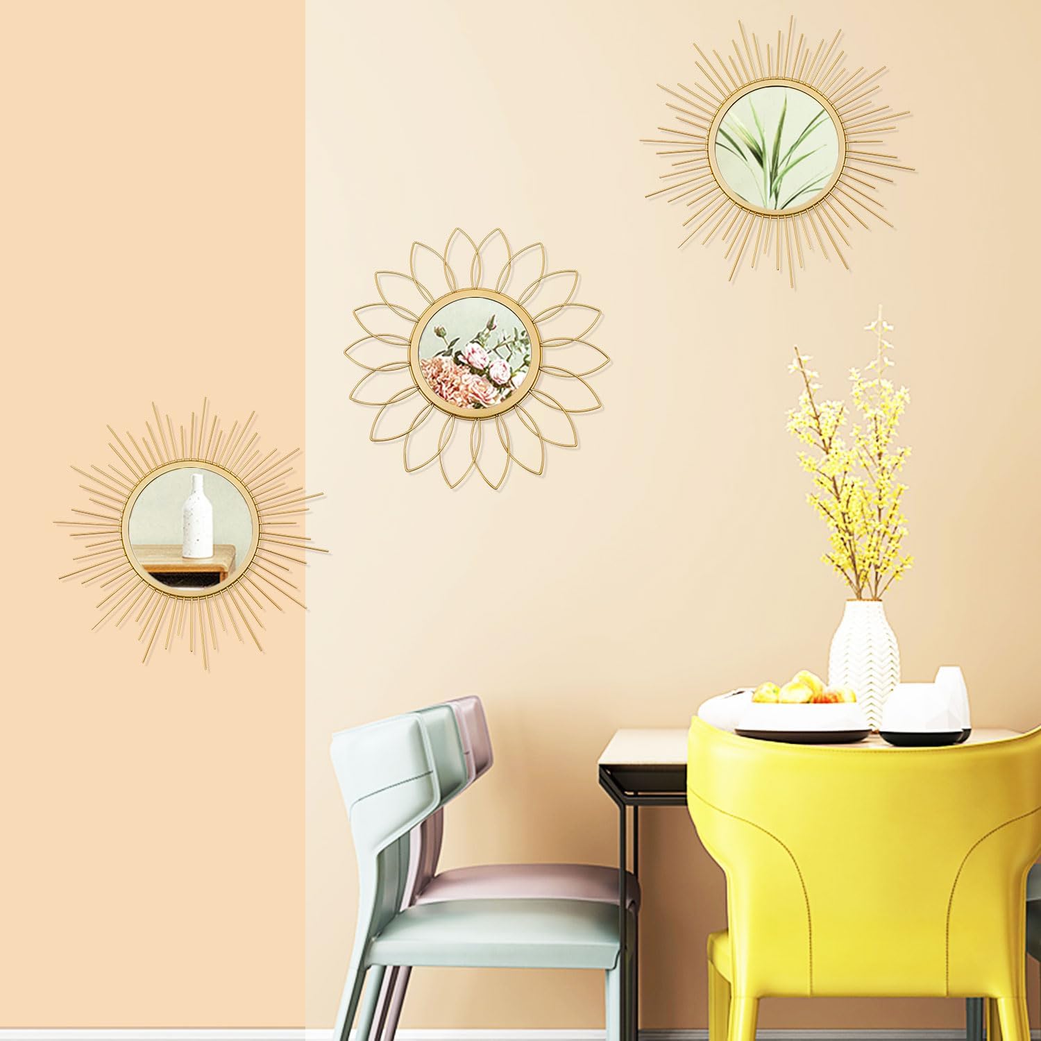 Luxe Black Wall Mirror - View 6
