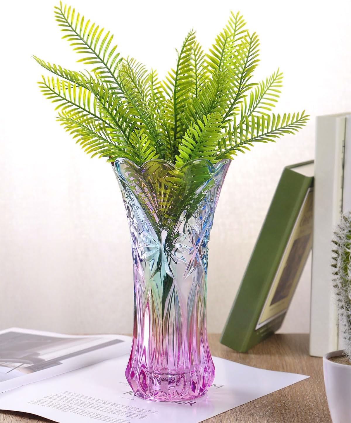 Luxe Glass Vase — 9" - View 3
