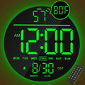 RGB Blue Wall Clock — 10" — Green