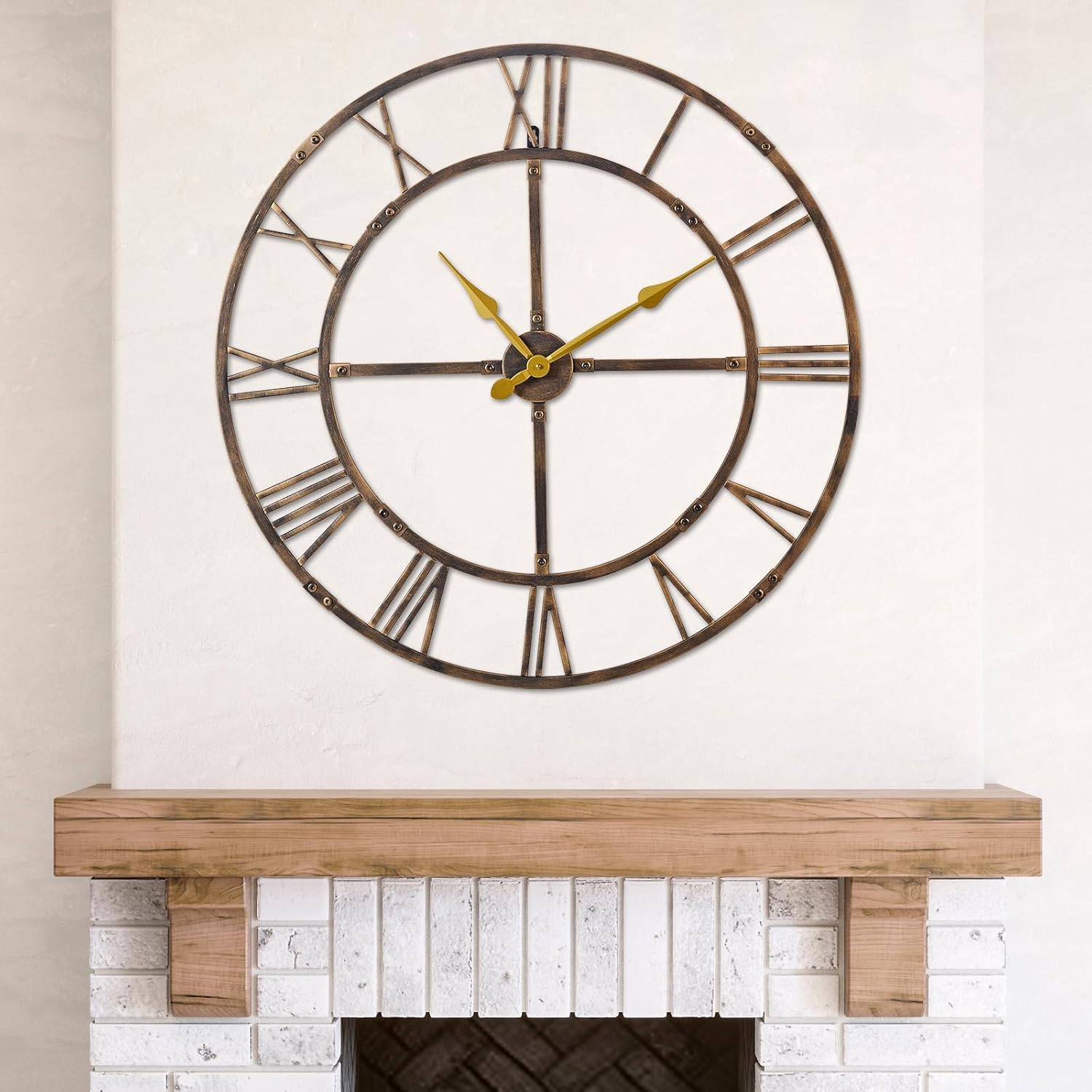 Oversized Farmhouse Black Wall Art — 32" — 40inch