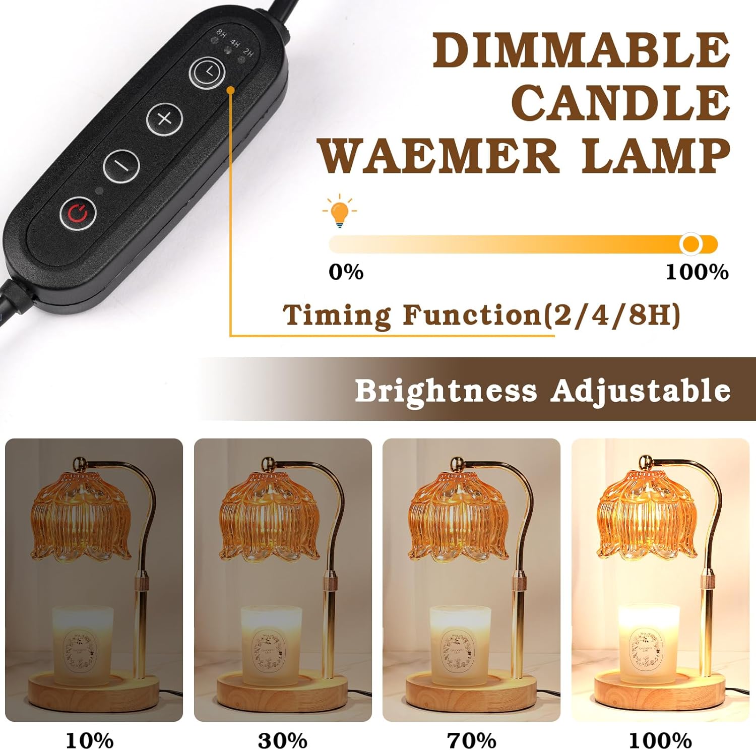 Adjustable Blue Table Lamp - View 3
