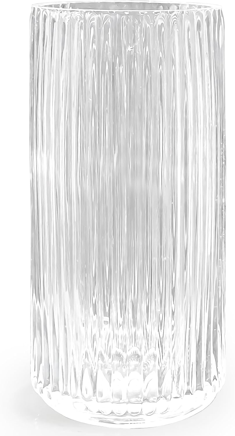 Modern Brown Flower Vase — 7.5" — 10 Inch