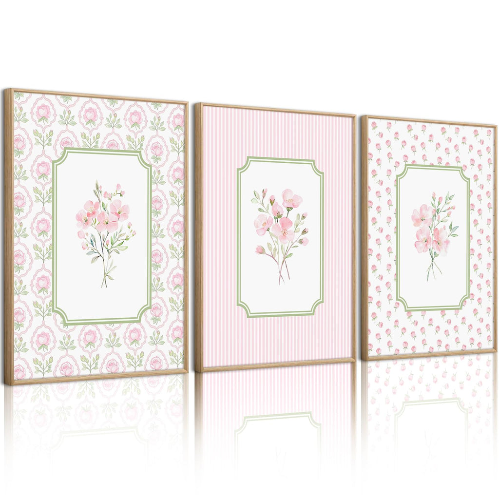 Unframed Blue Wall Decor — 16"