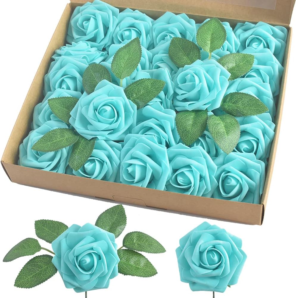 Blue Artificial Flowers — Light Blue