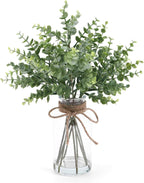 Farmhouse Black Artificial Plant — 14" — Green