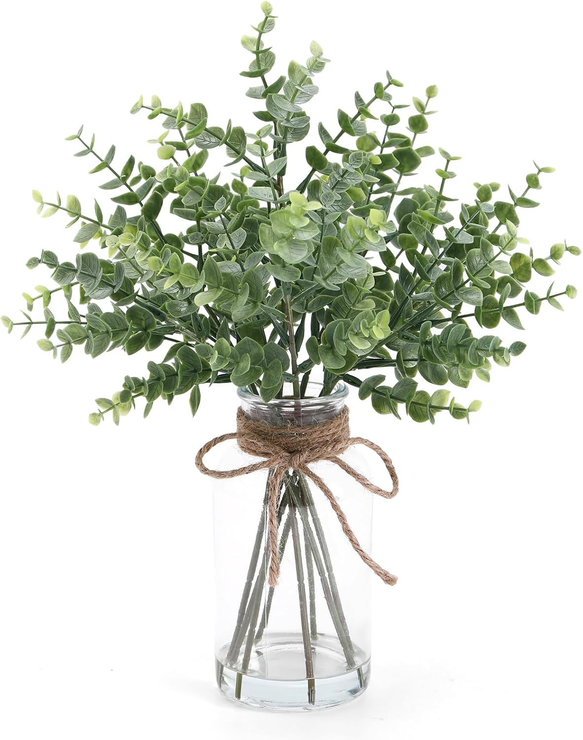 Farmhouse Black Artificial Plant — 14" — Green