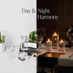 Glass Candle — Set of 3 - View 5
