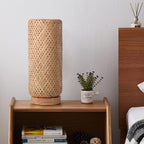 Boho Wood Desk Lamp — 5.9" - View 2