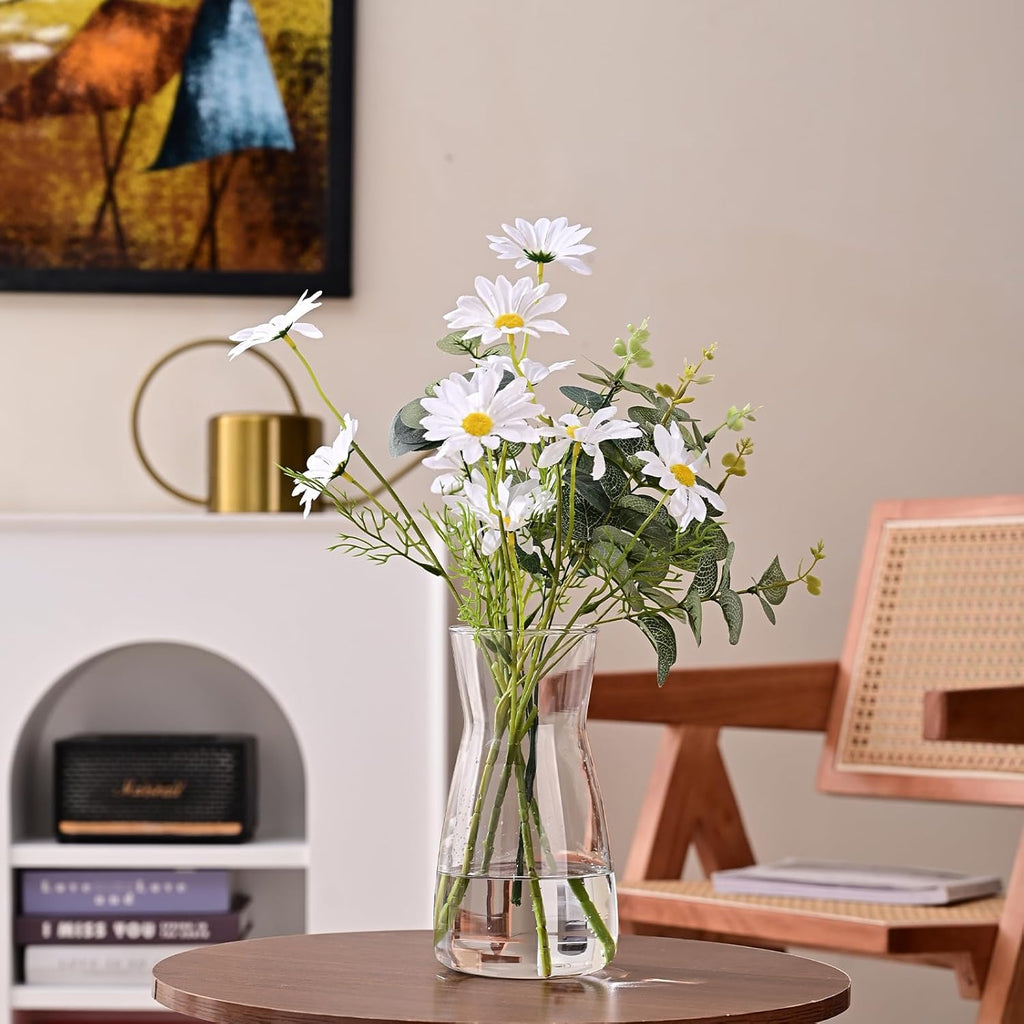 Boho Grey Flower Vase — 8" - View 2
