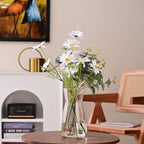 Boho Grey Flower Vase — 8" - View 2