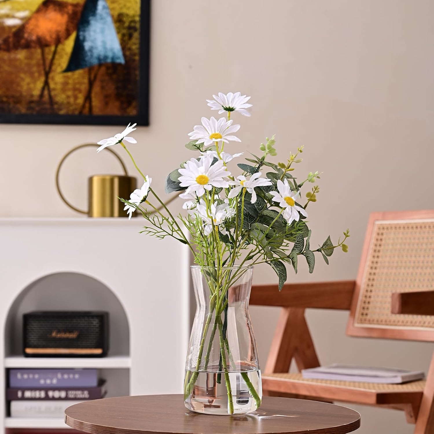 Boho Grey Flower Vase — 8" - View 2