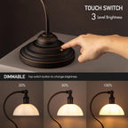 Cordless Gold Table Lamp - View 2