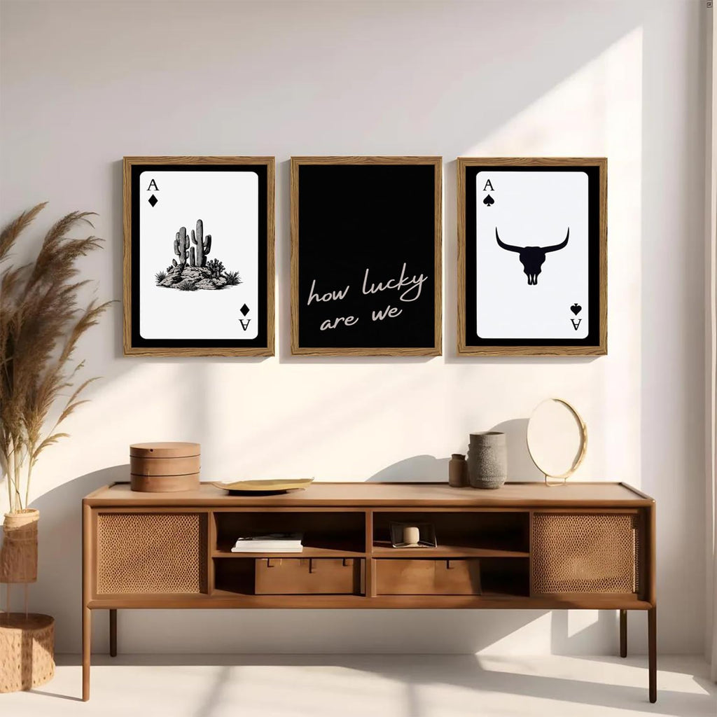 Framed Black Wall Decor — 16" - View 3