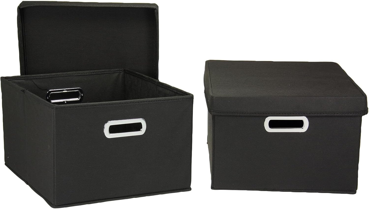 Black Storage Basket — Black