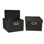 Black Storage Basket