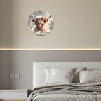 Battery Operated Black Wall Clock — 16" - View 2