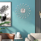 Luxe Black Wall Clock — 7" - View 2