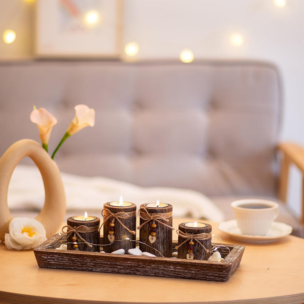 Boho Wood Candle - View 8