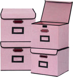 Grey Storage Bin — 63" — Pink