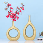 Boho Beige Decorative Vase — Set of 2 - View 5