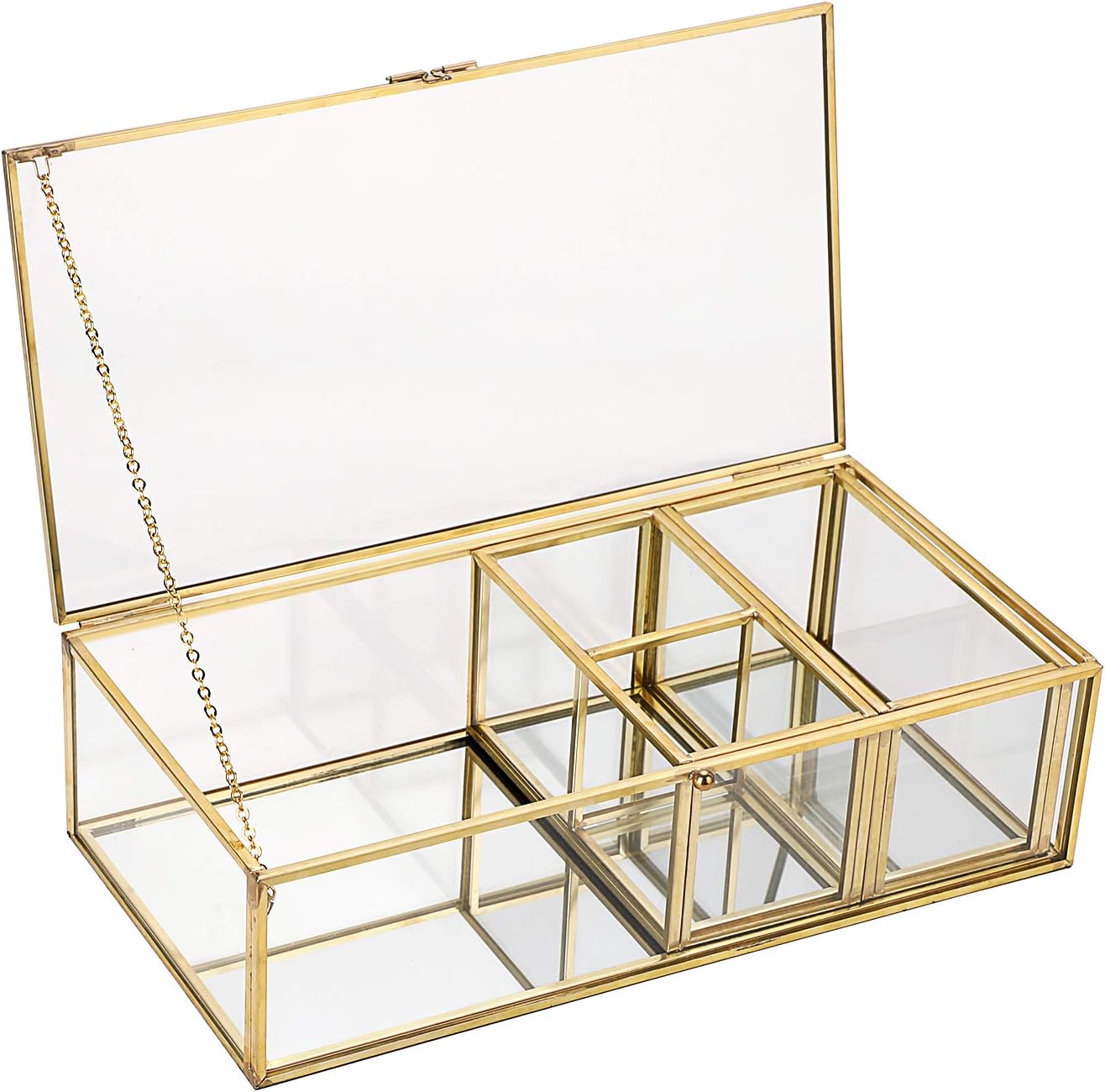 Luxe Glass Mirror — 1" - View 2