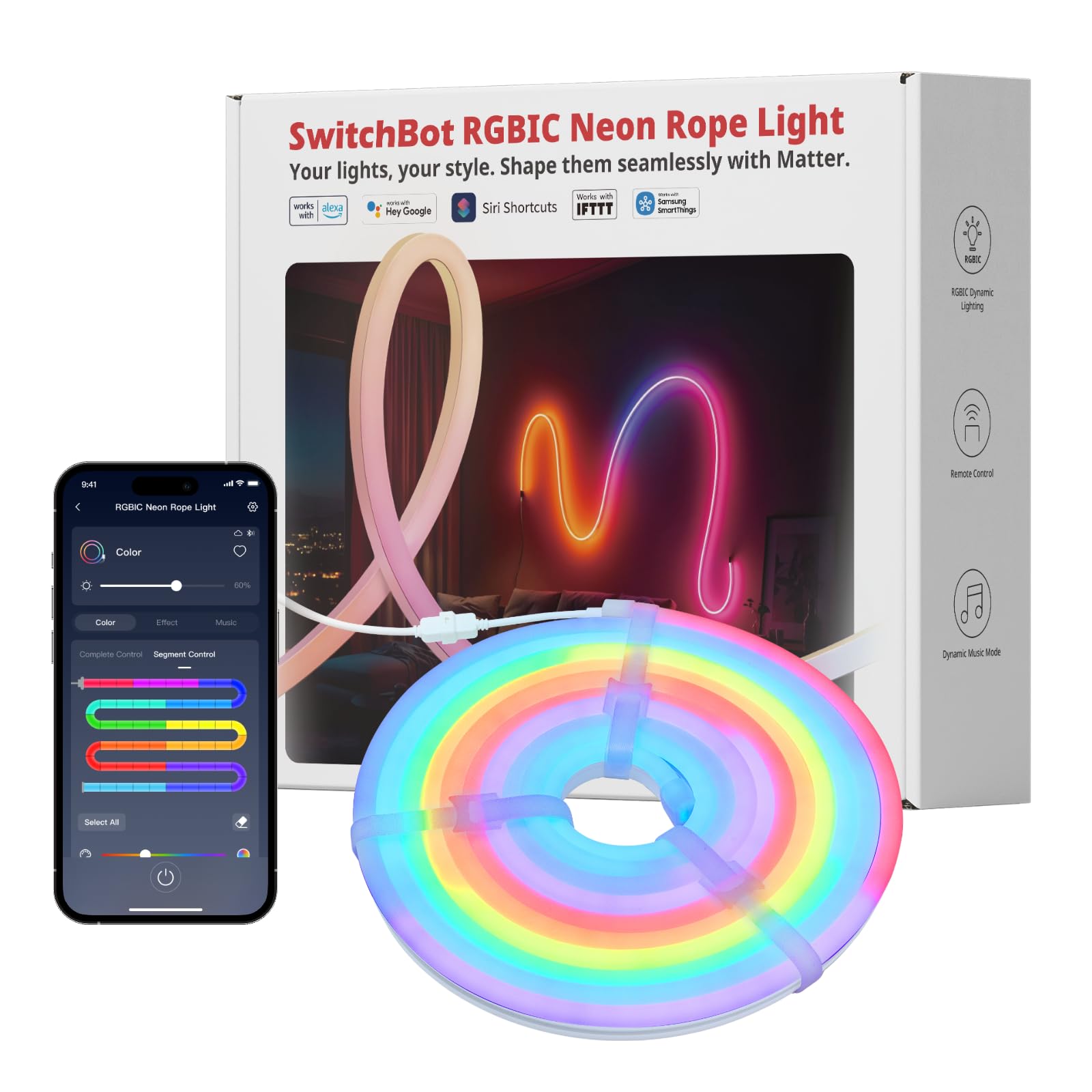 Rattan LED Strip Light
