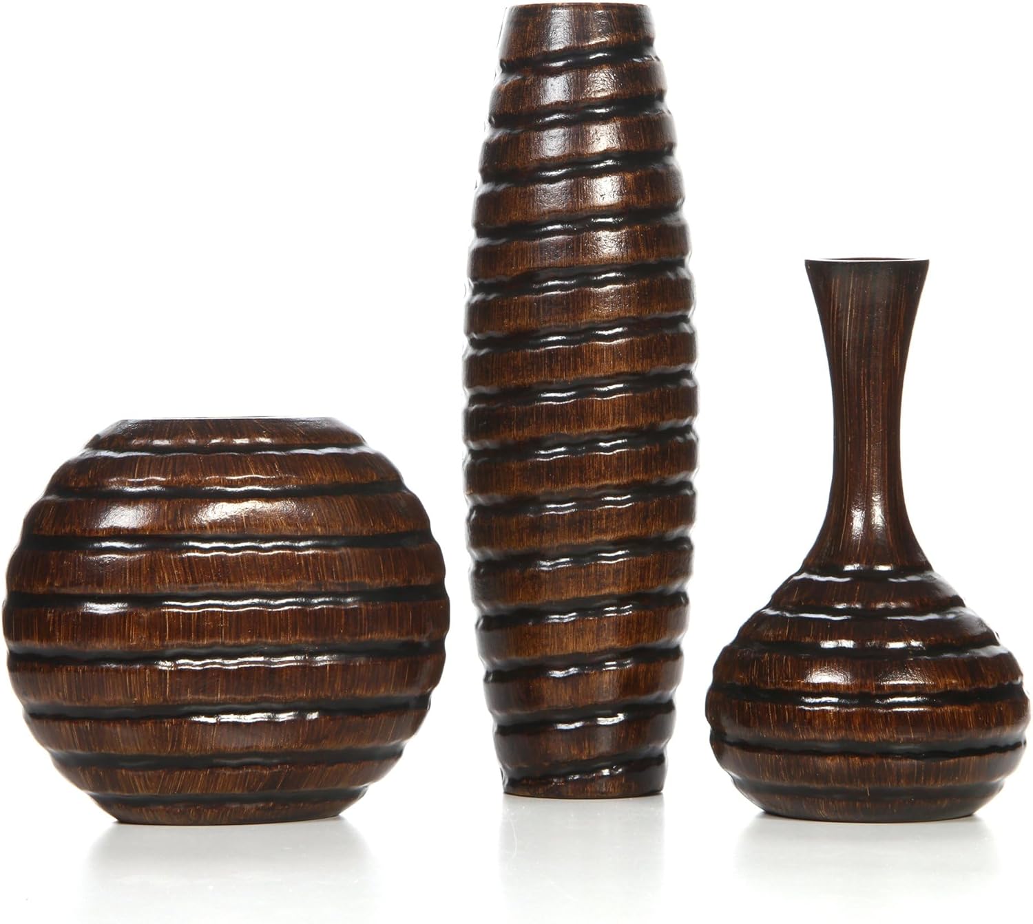 Brown Vase — 12" — Brown