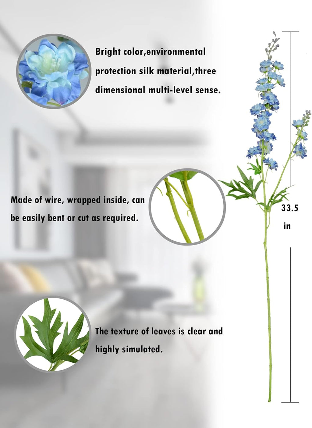 Fabric Artificial Plant - View 2