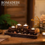 Boho Wood Candle - View 4