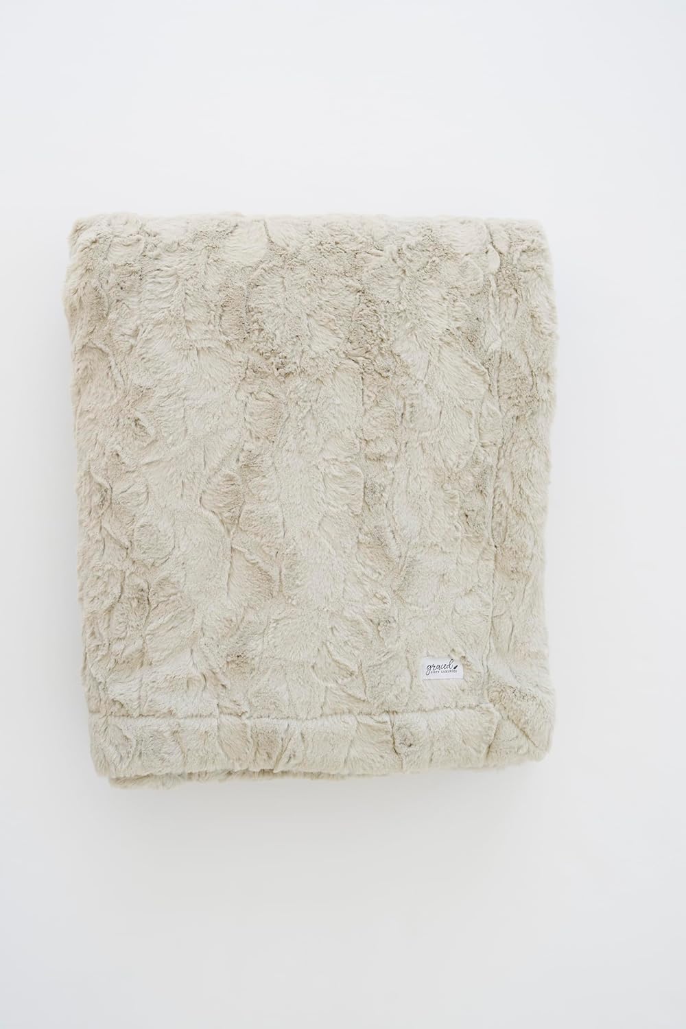 Modern Blue Throw Pillow — 60" — Feather Gray
