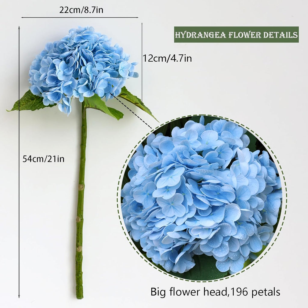 Blue Artificial Flowers — 21" - View 2